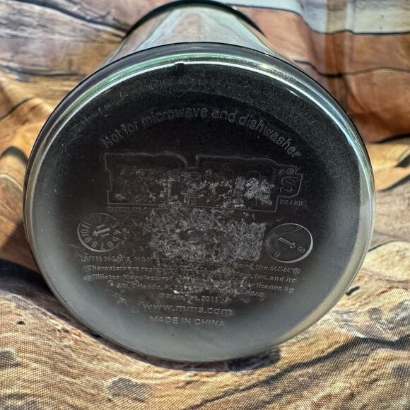 M & M’s Green Travel Tumbler 16 Ounce Coffee Mug Tea Drinking Chocolate Candy - Picture 5 of 5